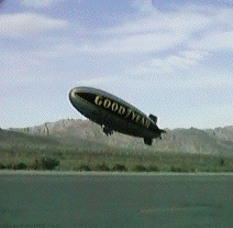 Goodyear Blimp fran crawford franecdotes